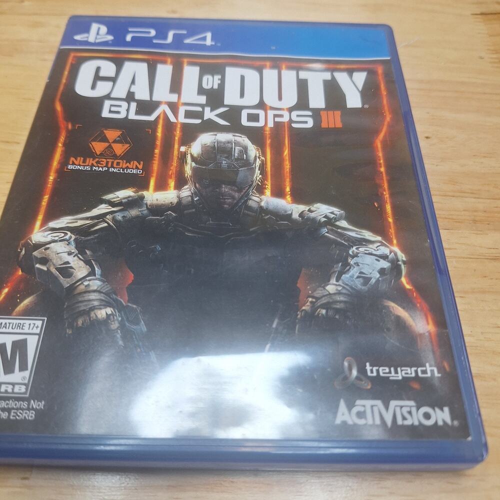 Call of Duty: Black Ops 3 III (PS4 Sony PlayStation 4) CIB Complete